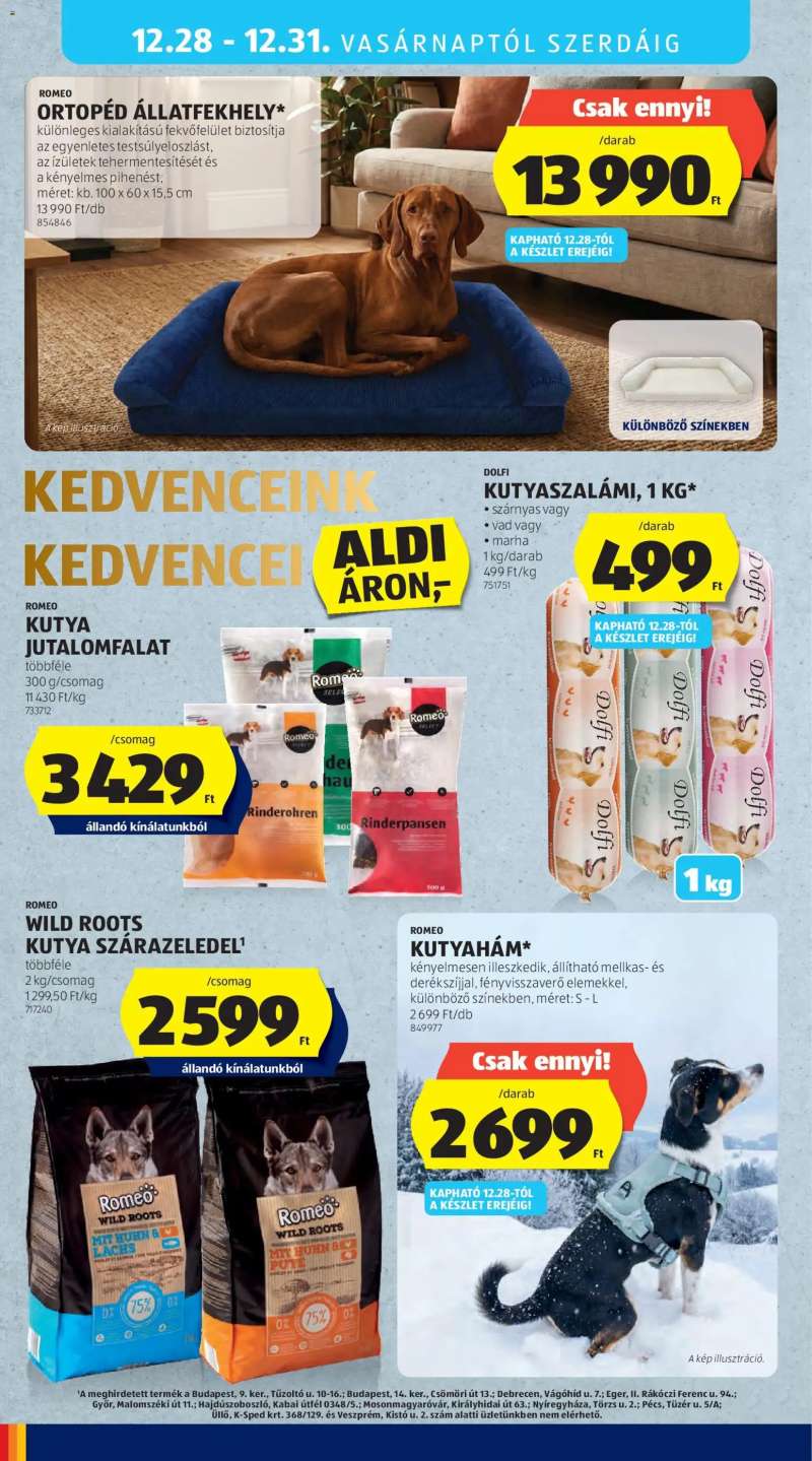 Aldi Akciós újság Aldi 38 oldal