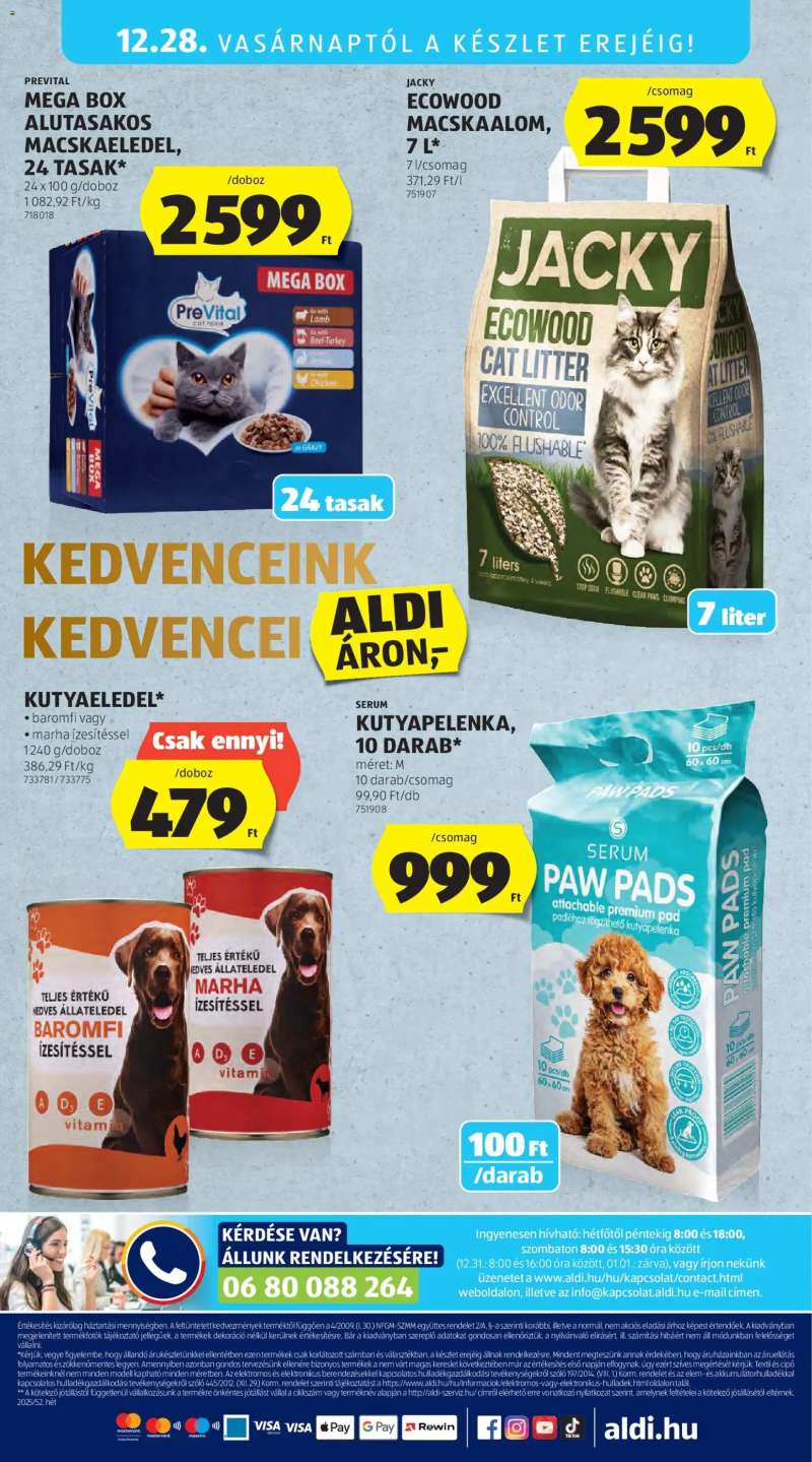 Aldi Akciós újság Aldi 40 oldal