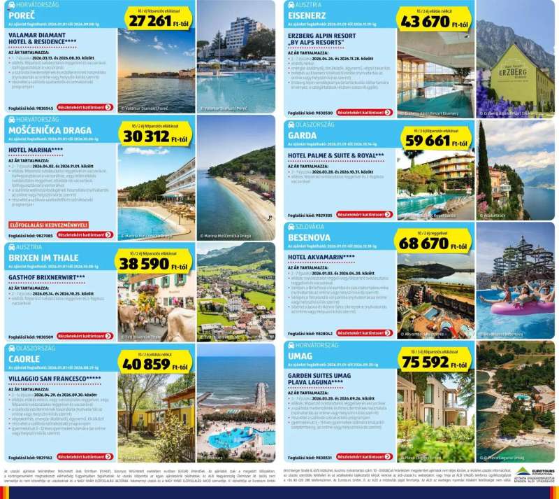 Aldi Utazás katalógus 2 oldal