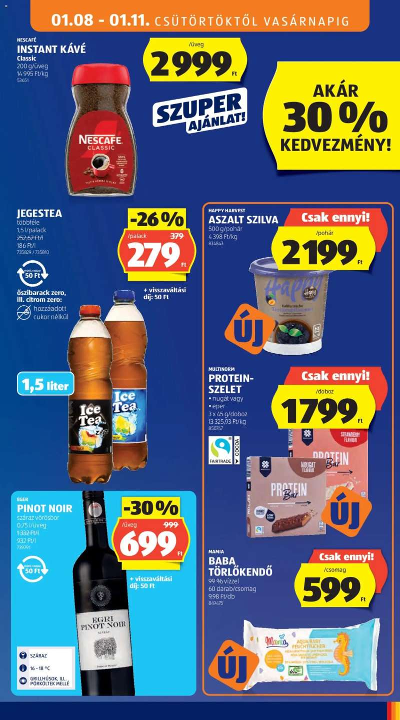 Aldi Akciós újság Aldi 11 oldal