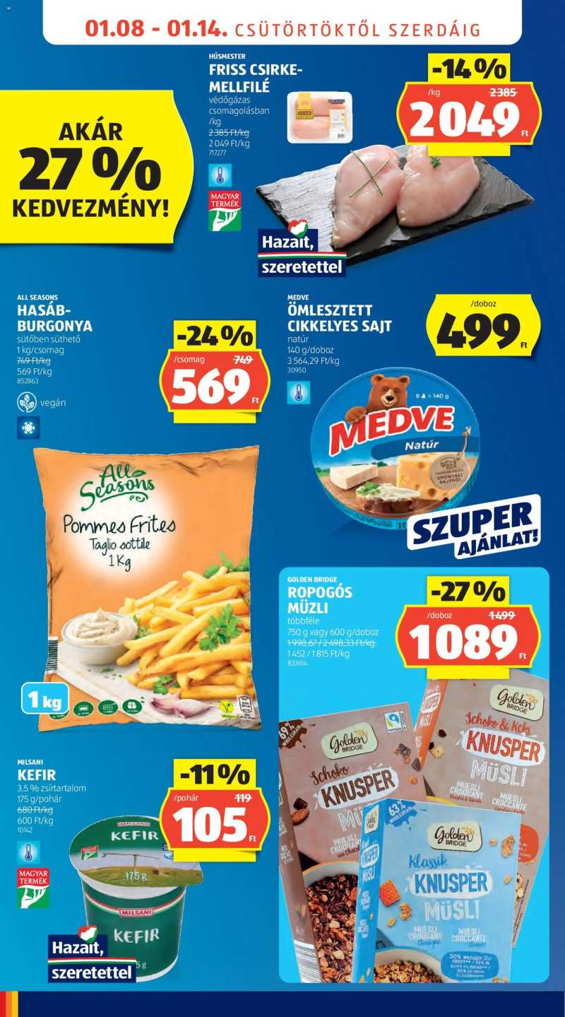 Aldi Akciós újság Aldi 12 oldal