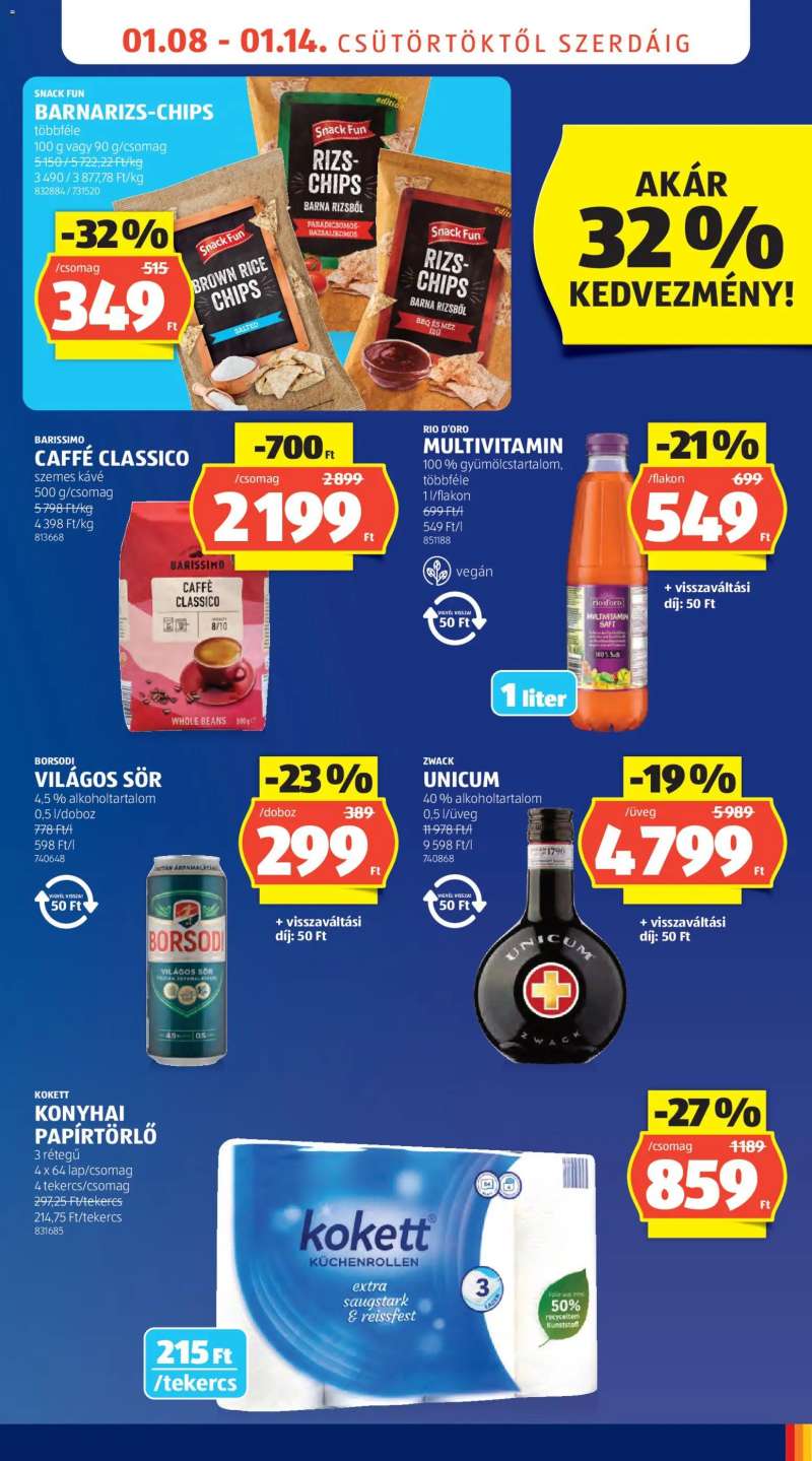 Aldi Akciós újság Aldi 13 oldal
