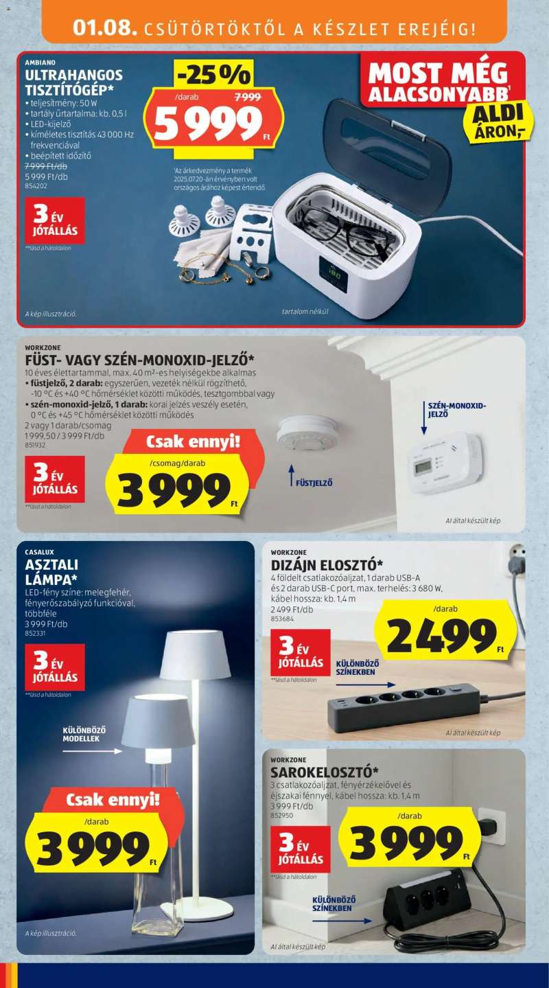 Aldi Akciós újság Aldi 20 oldal