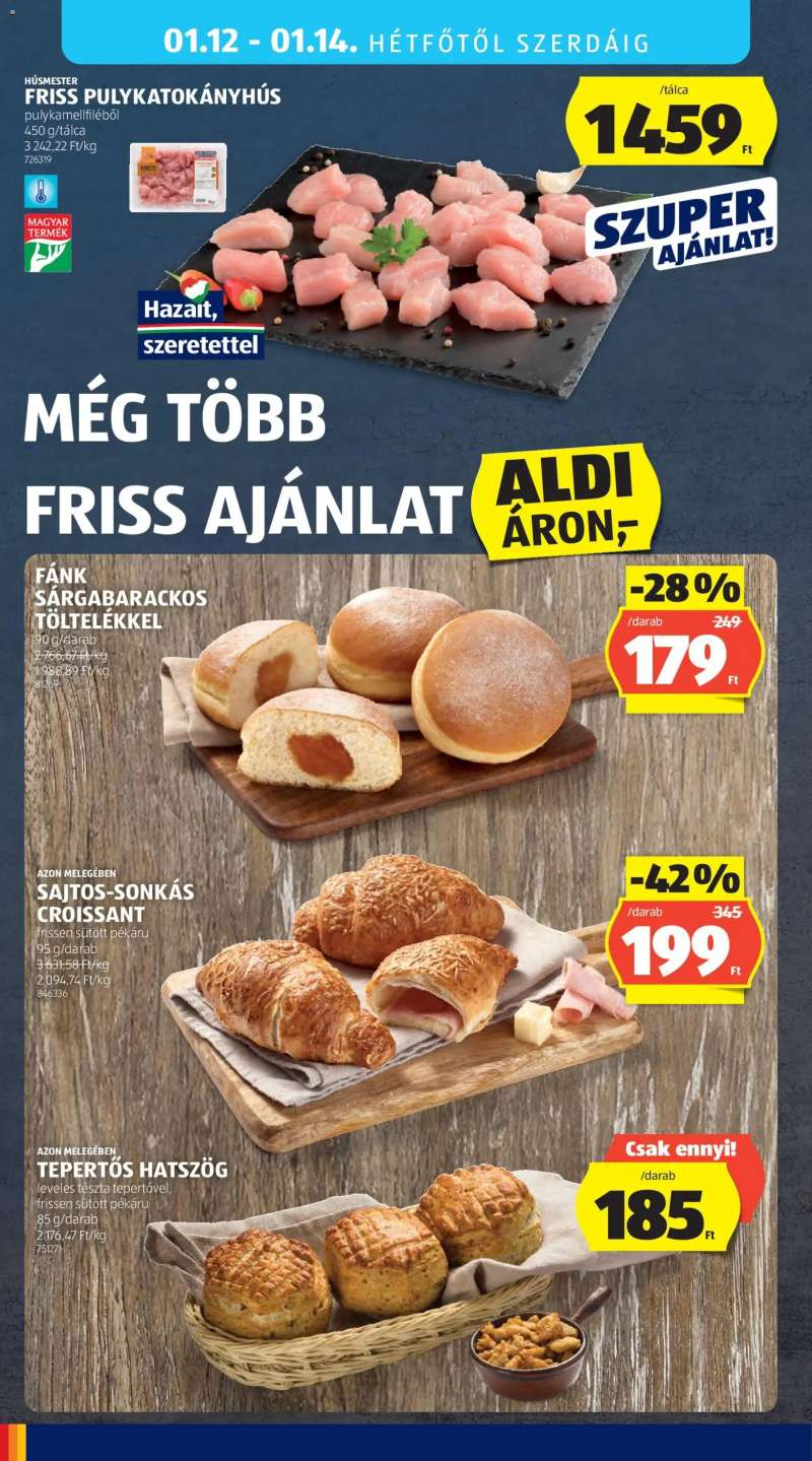 Aldi Akciós újság Aldi 26 oldal