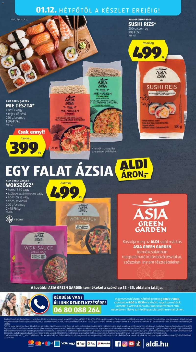 Aldi Akciós újság Aldi 44 oldal