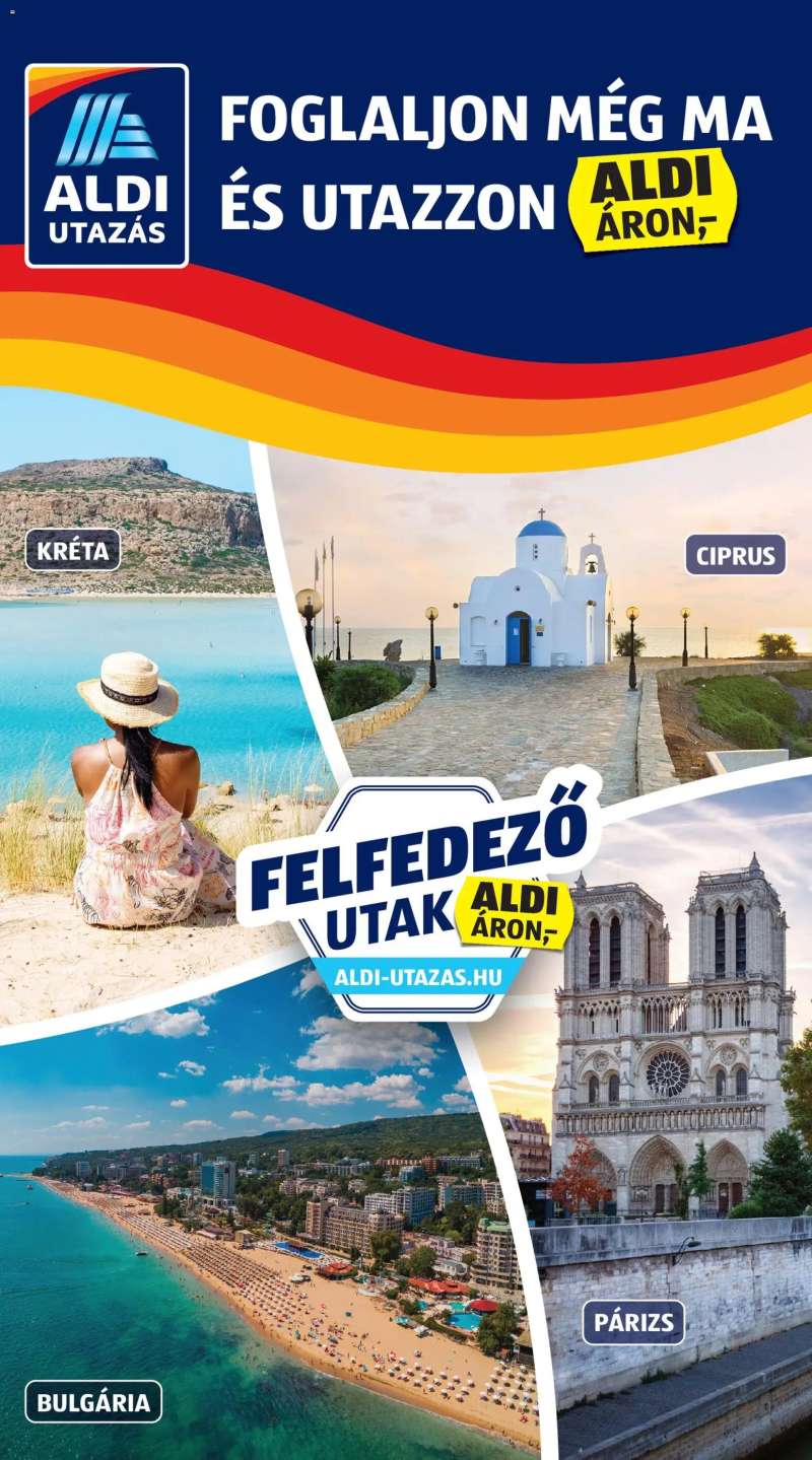 Aldi Utazás katalógus 4 oldal