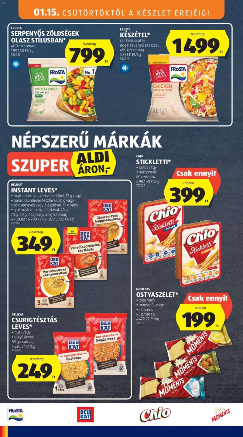 Aldi Akciós újság Aldi 20 oldal