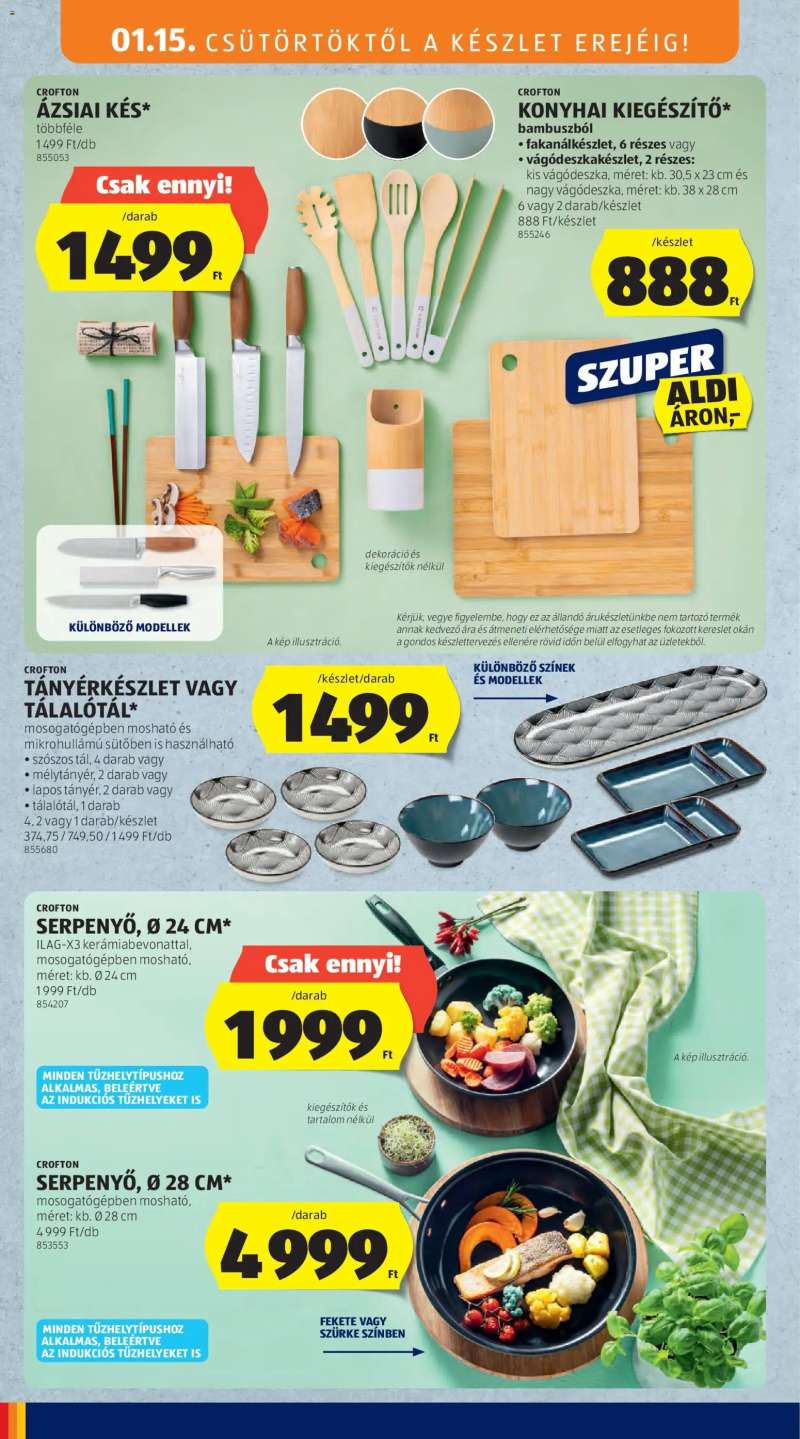 Aldi Akciós újság Aldi 24 oldal