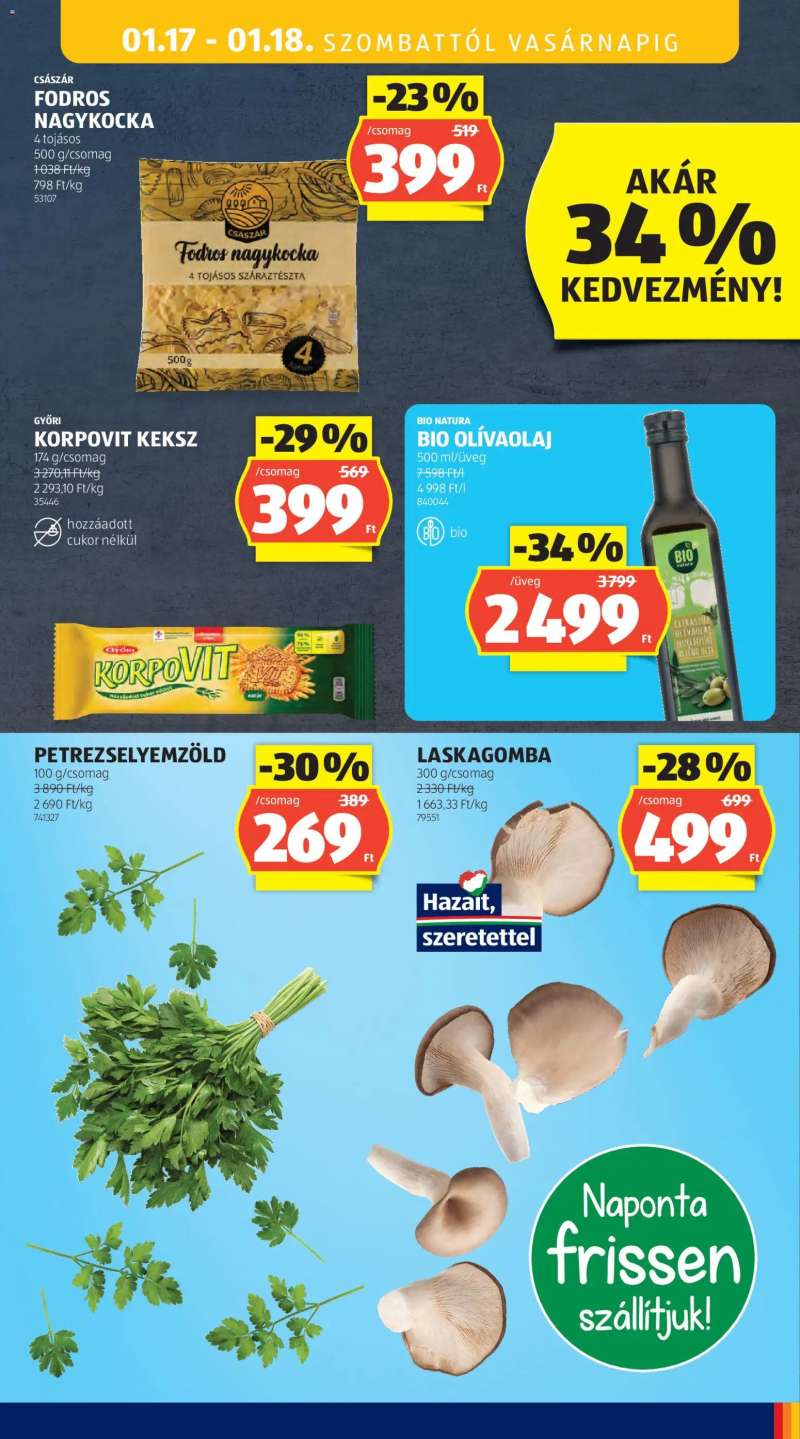 Aldi Akciós újság Aldi 31 oldal