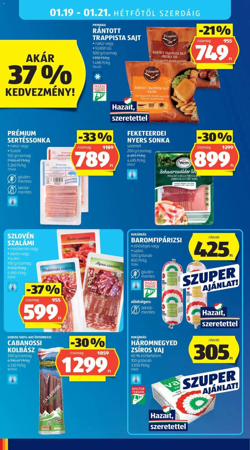 Aldi Akciós újság Aldi 32 oldal