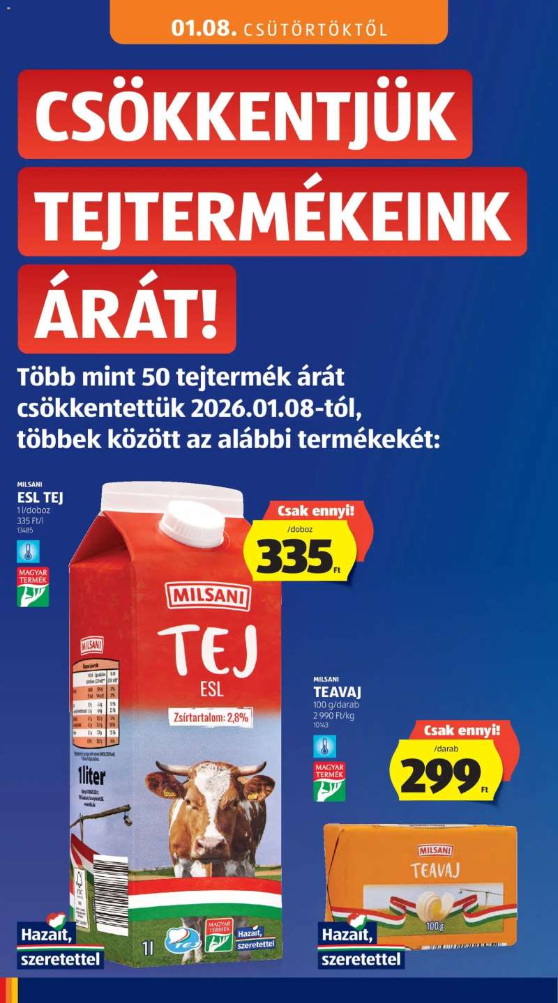 Aldi Akciós újság Aldi 4 oldal