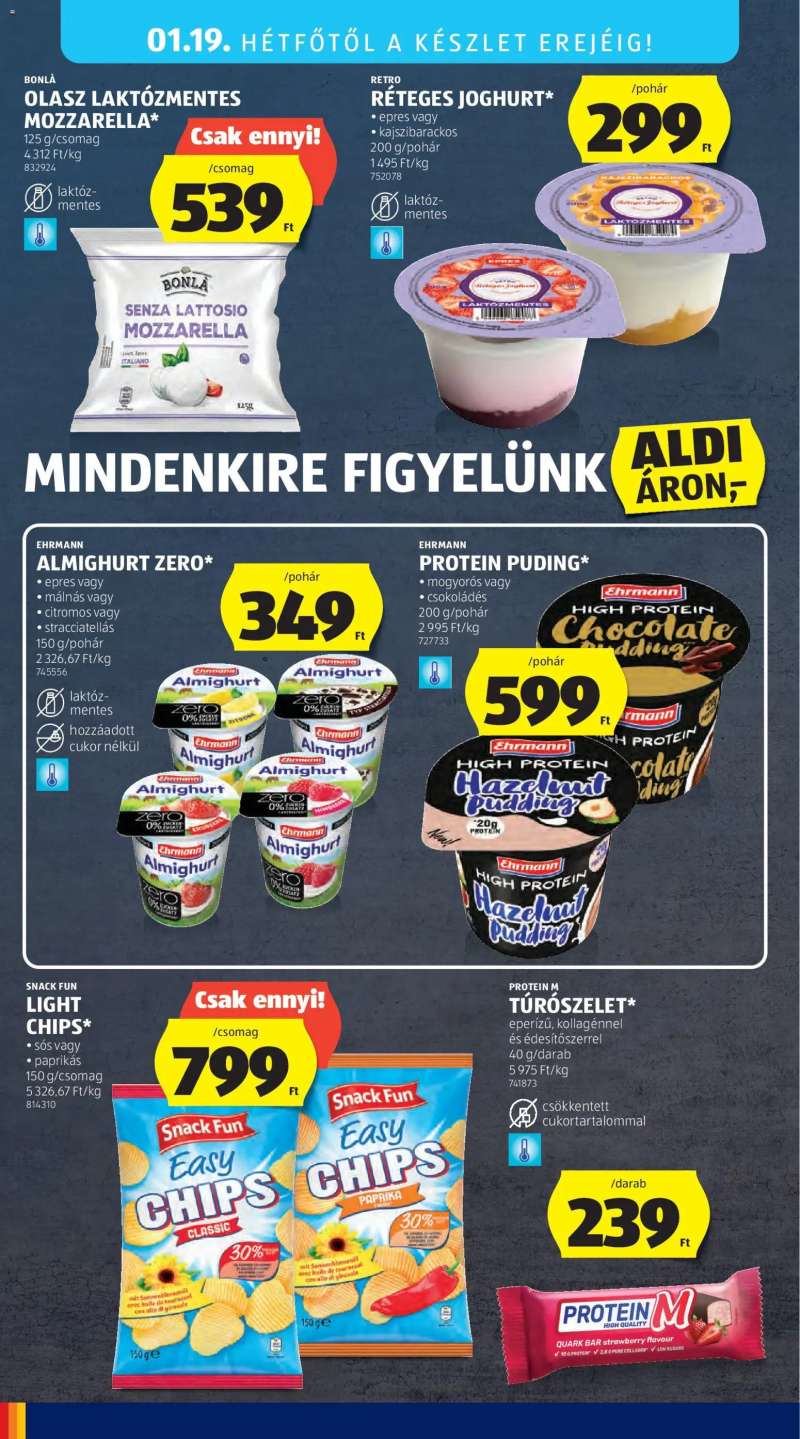 Aldi Akciós újság Aldi 40 oldal