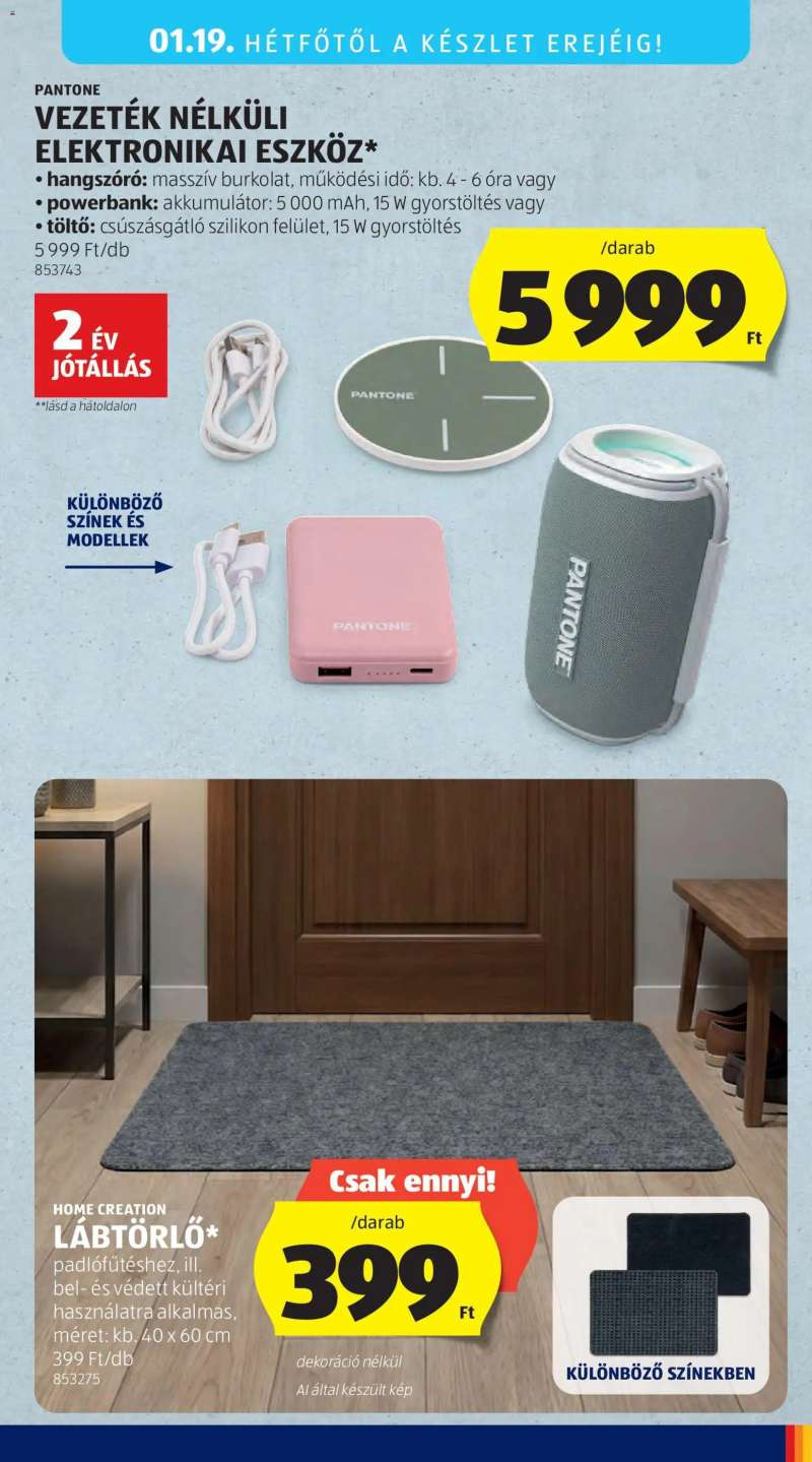 Aldi Akciós újság Aldi 7 oldal