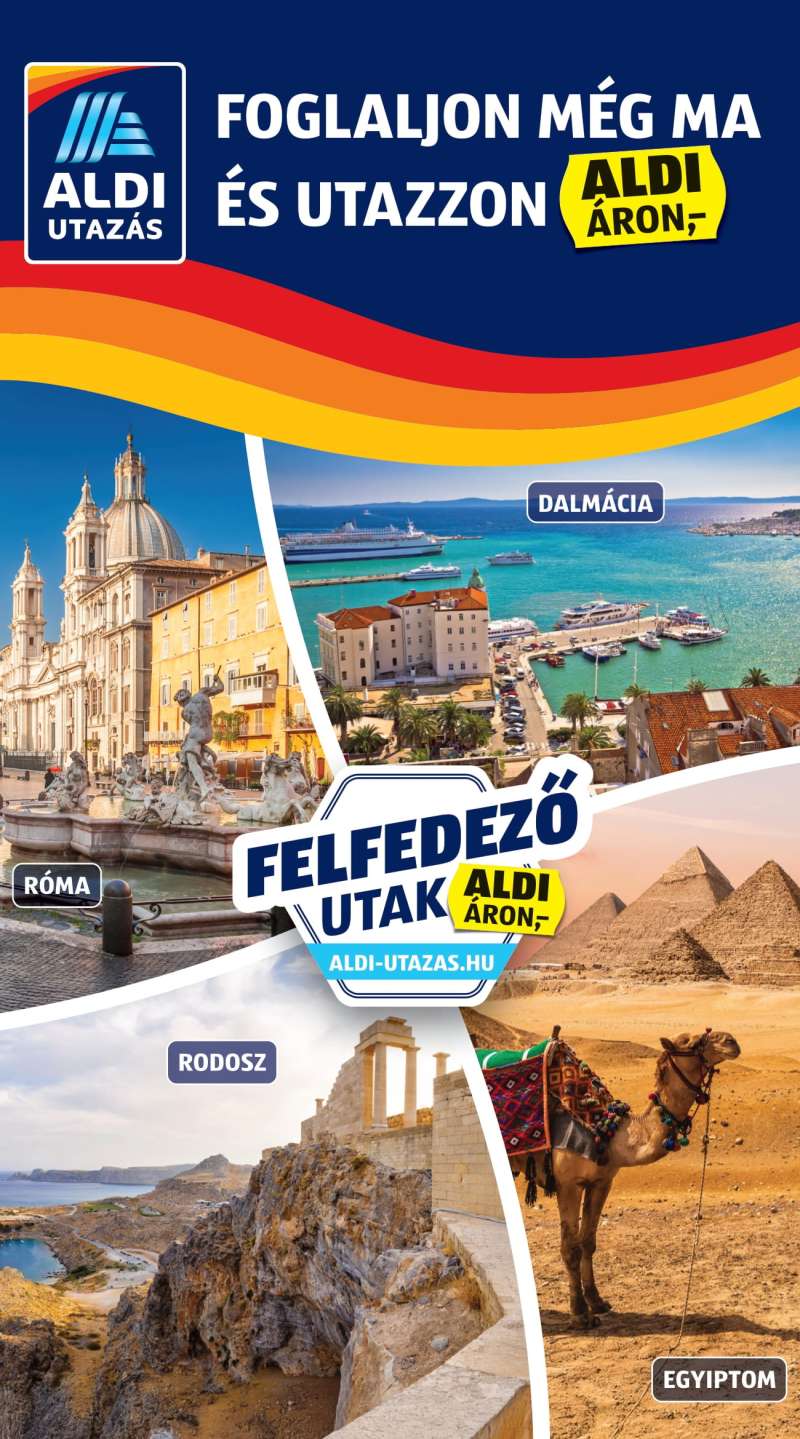 Aldi Akciós Újság Aldi Utazás 4 oldal