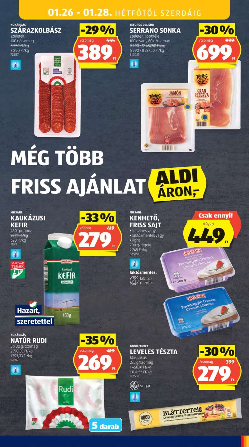 Aldi Akciós Újság 29 oldal