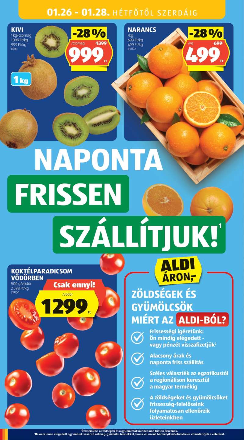 Aldi Akciós Újság 32 oldal