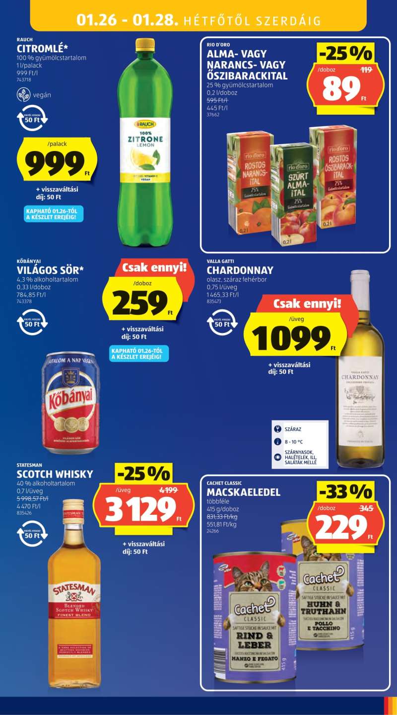 Aldi Akciós Újság 37 oldal