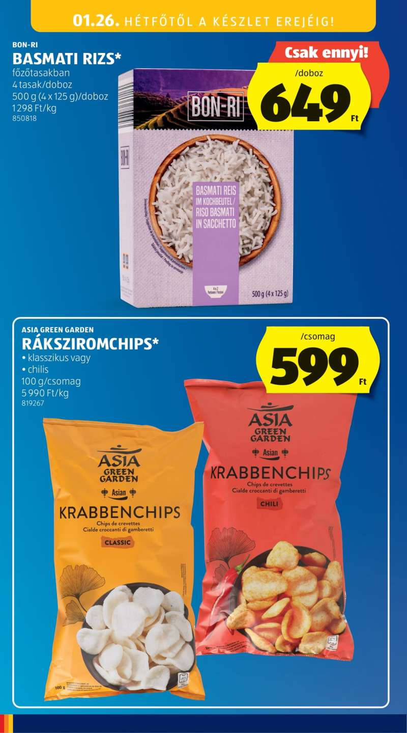 Aldi Akciós Újság 38 oldal