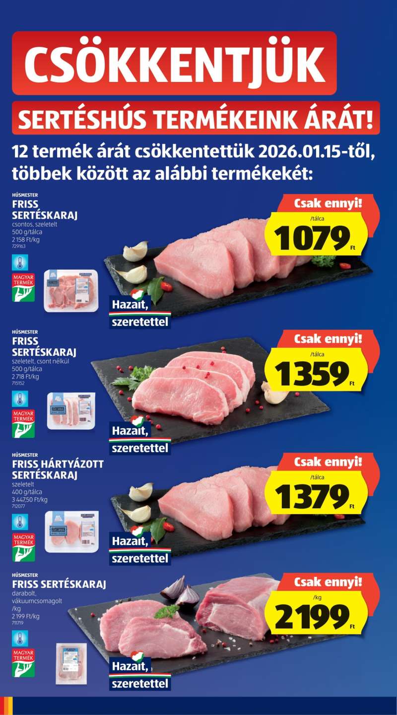 Aldi Akciós Újság 4 oldal