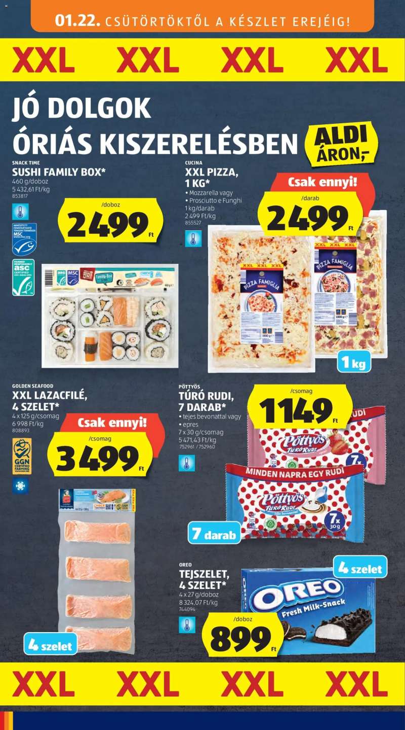 Aldi Akciós újság Aldi 16 oldal