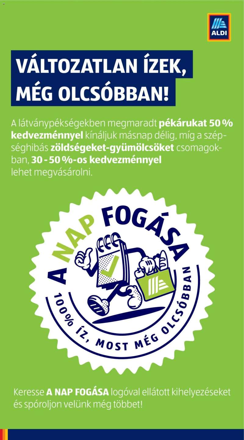 Aldi Akciós újság Aldi 28 oldal