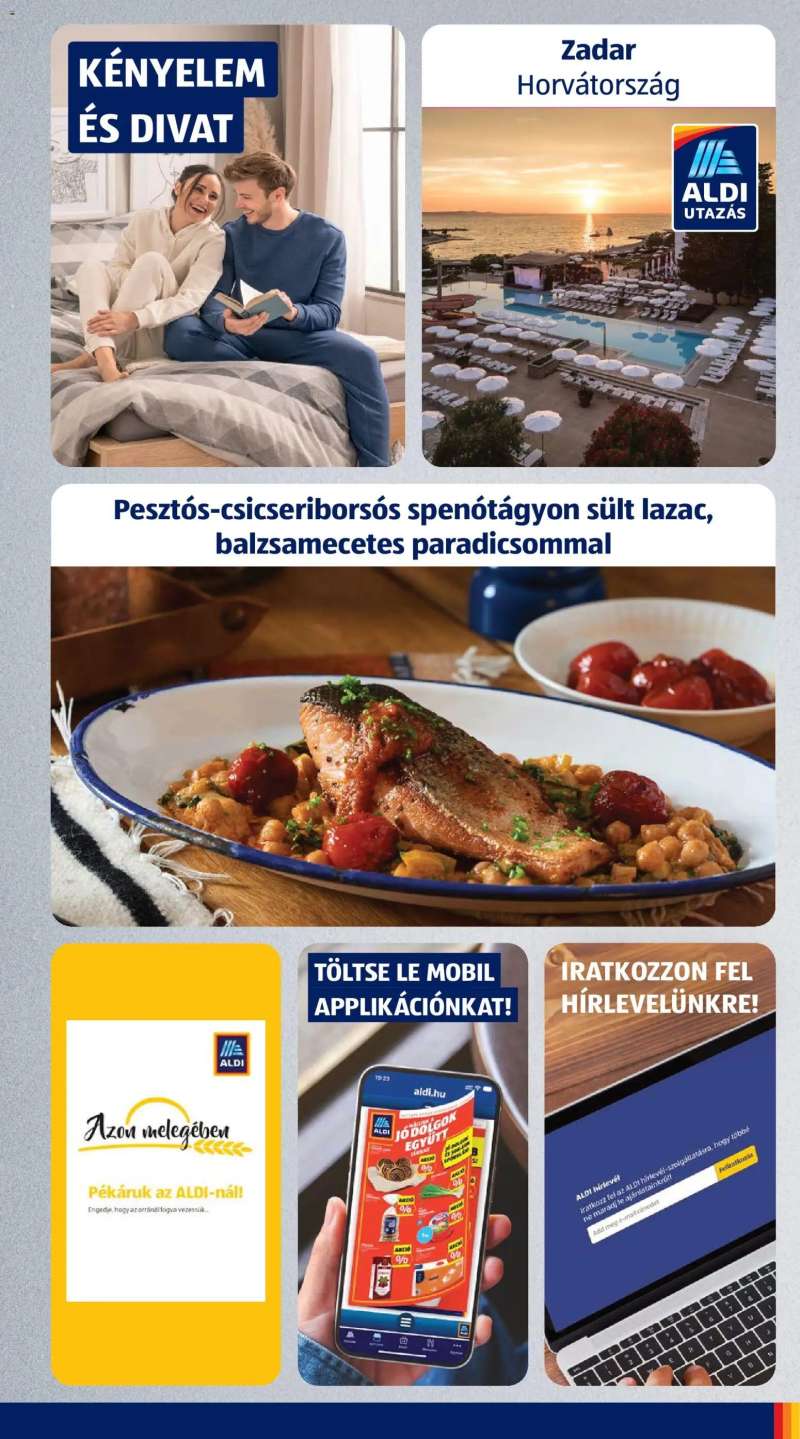 Aldi Akciós újság Aldi 3 oldal