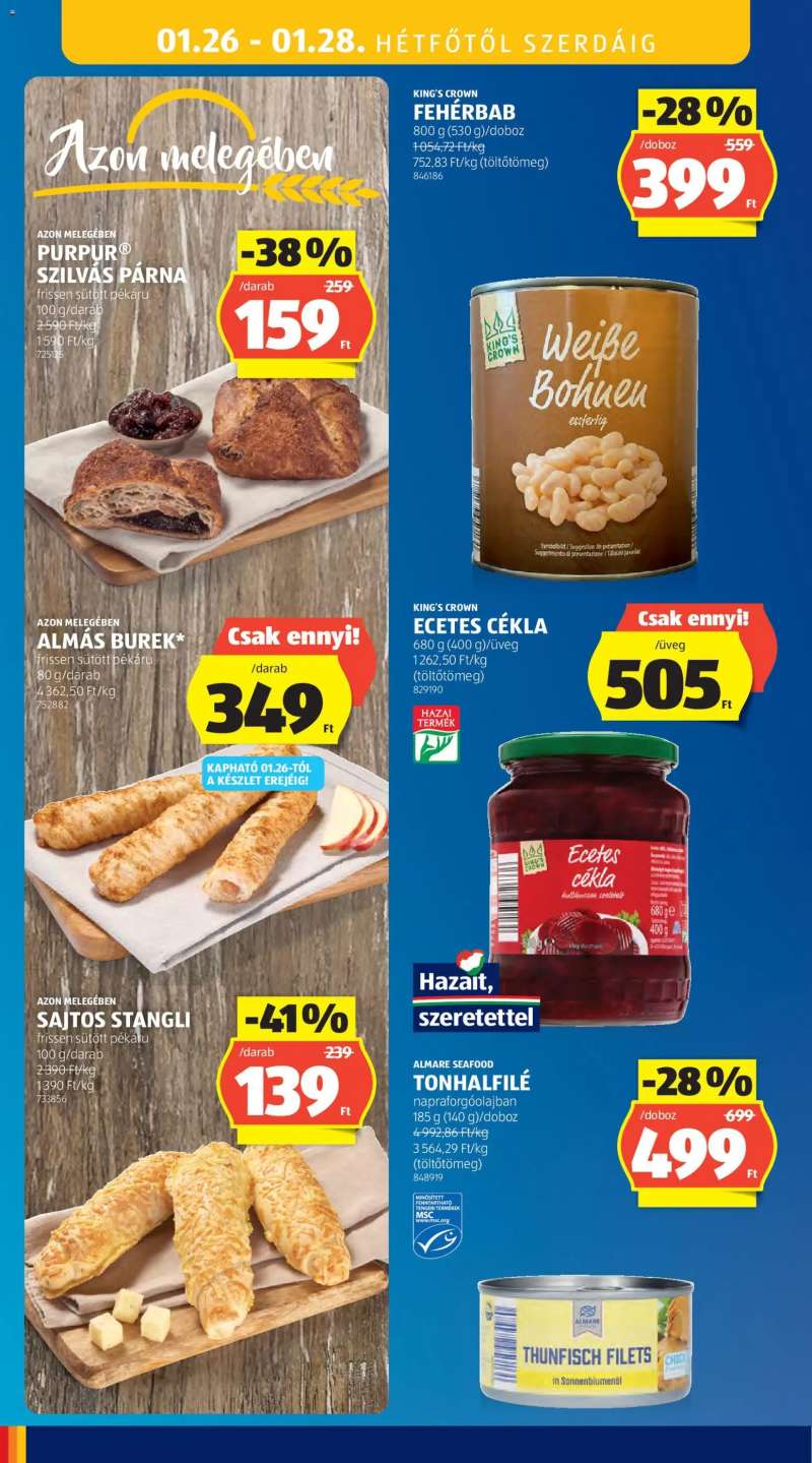 Aldi Akciós újság Aldi 34 oldal