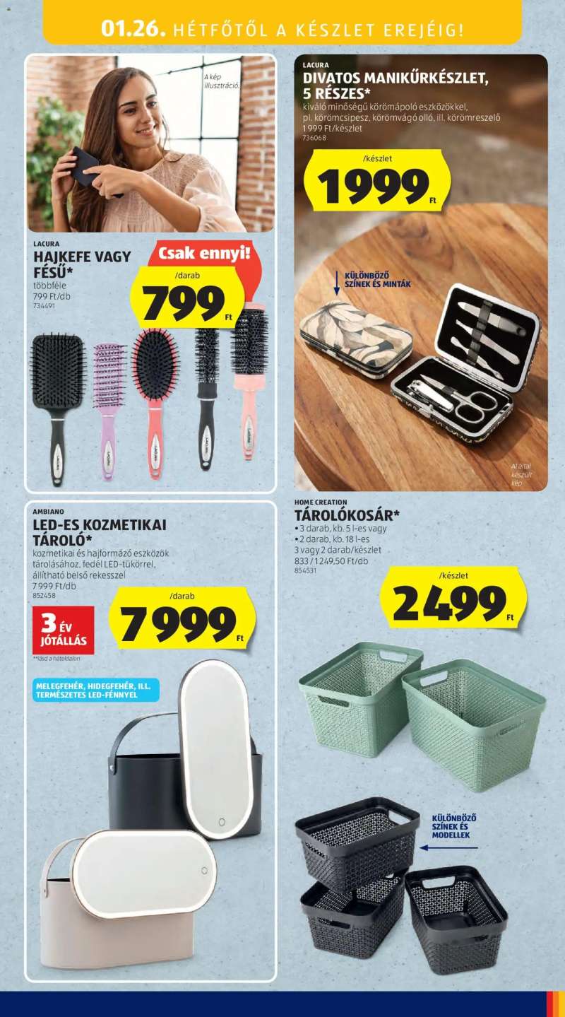 Aldi Akciós újság Aldi 41 oldal