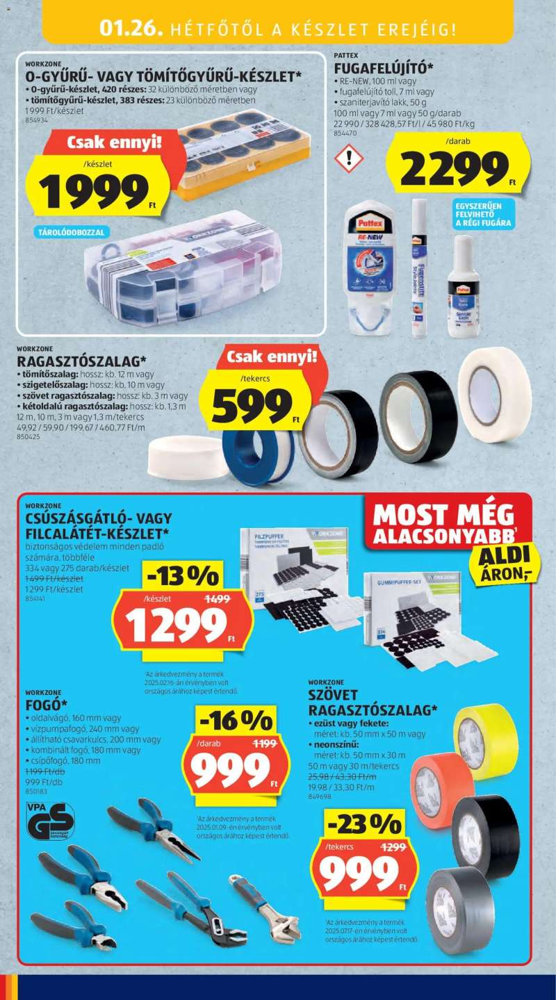 Aldi Akciós újság Aldi 46 oldal