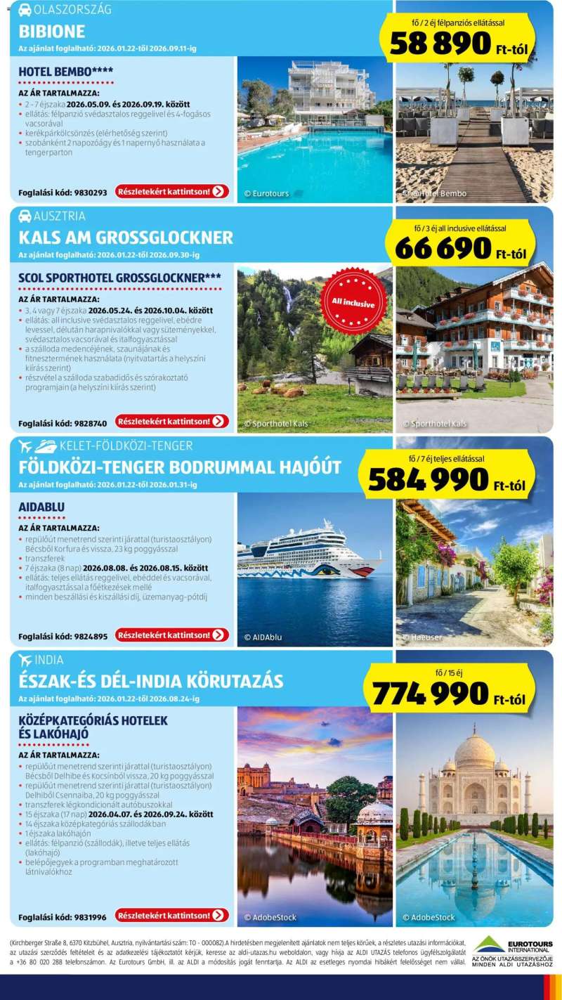 Aldi Akciós újság Aldi 49 oldal