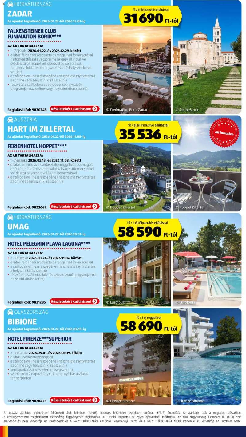 Aldi Akciós újság Aldi 50 oldal