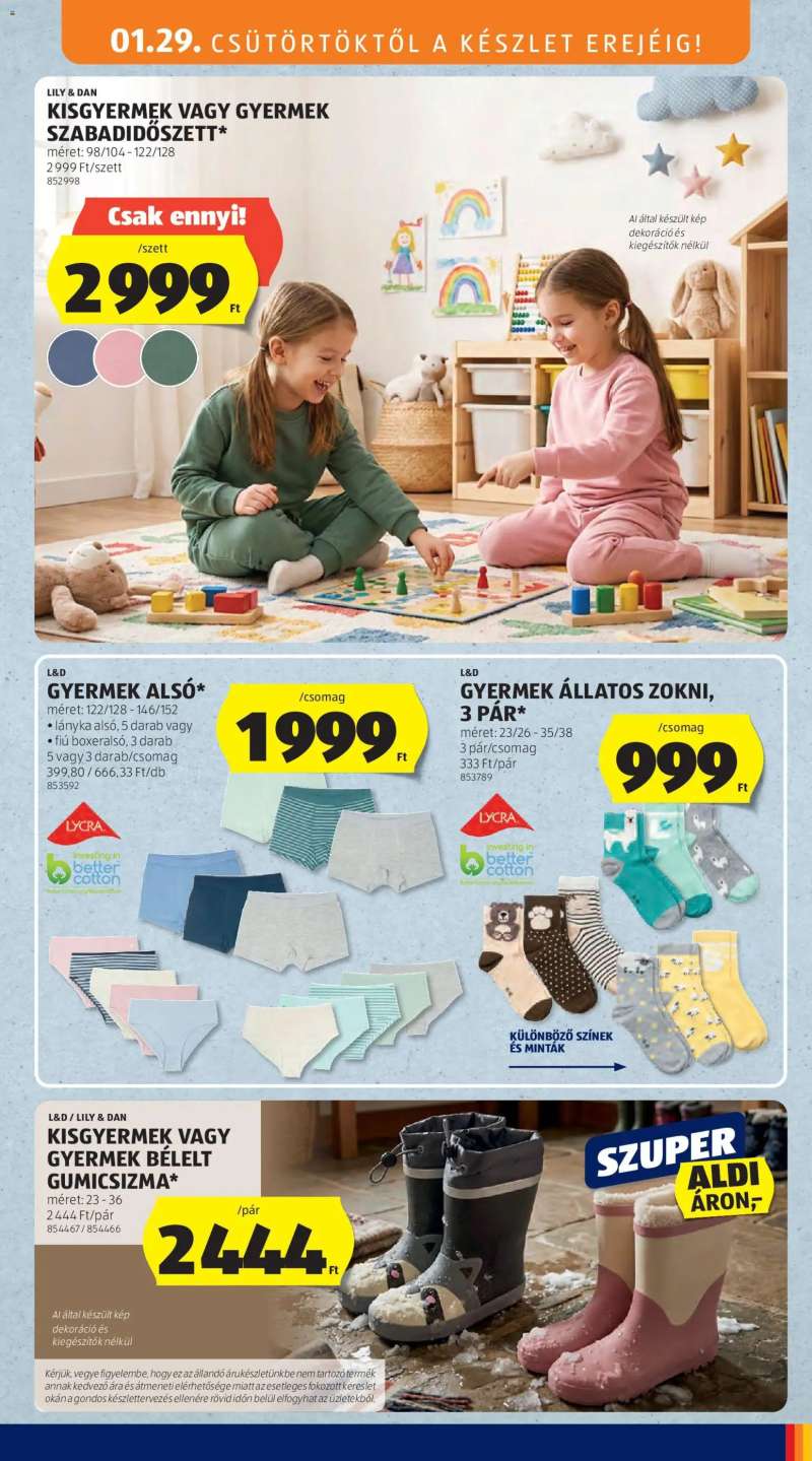 Aldi Akciós újság Aldi 15 oldal