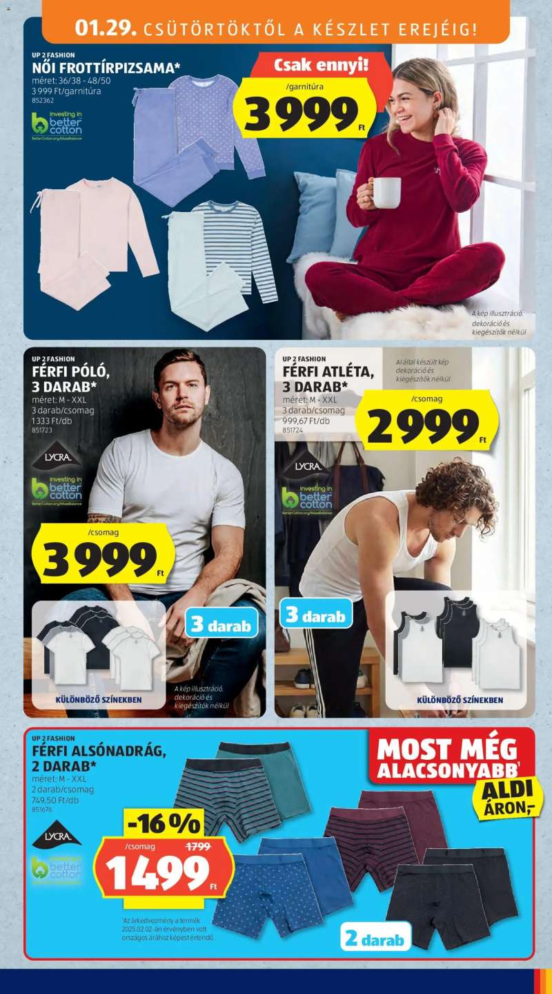 Aldi Akciós újság Aldi 19 oldal