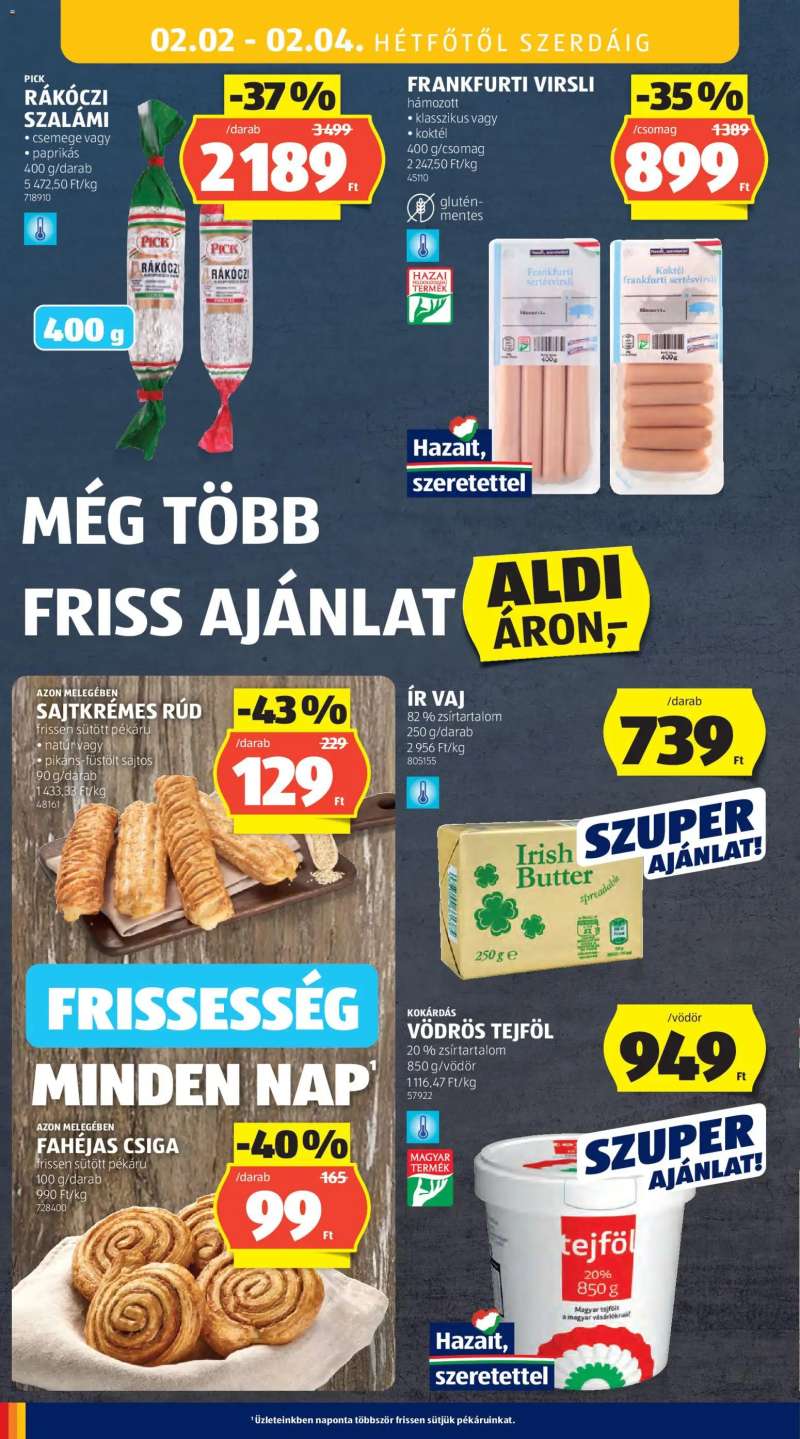 Aldi Akciós újság Aldi 26 oldal