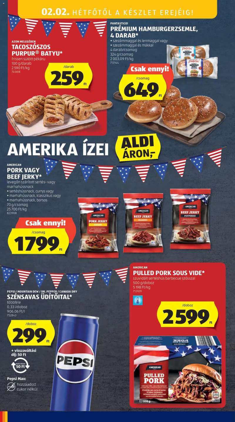 Aldi Akciós újság Aldi 34 oldal