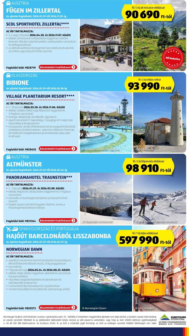 Aldi Akciós újság Aldi 45 oldal