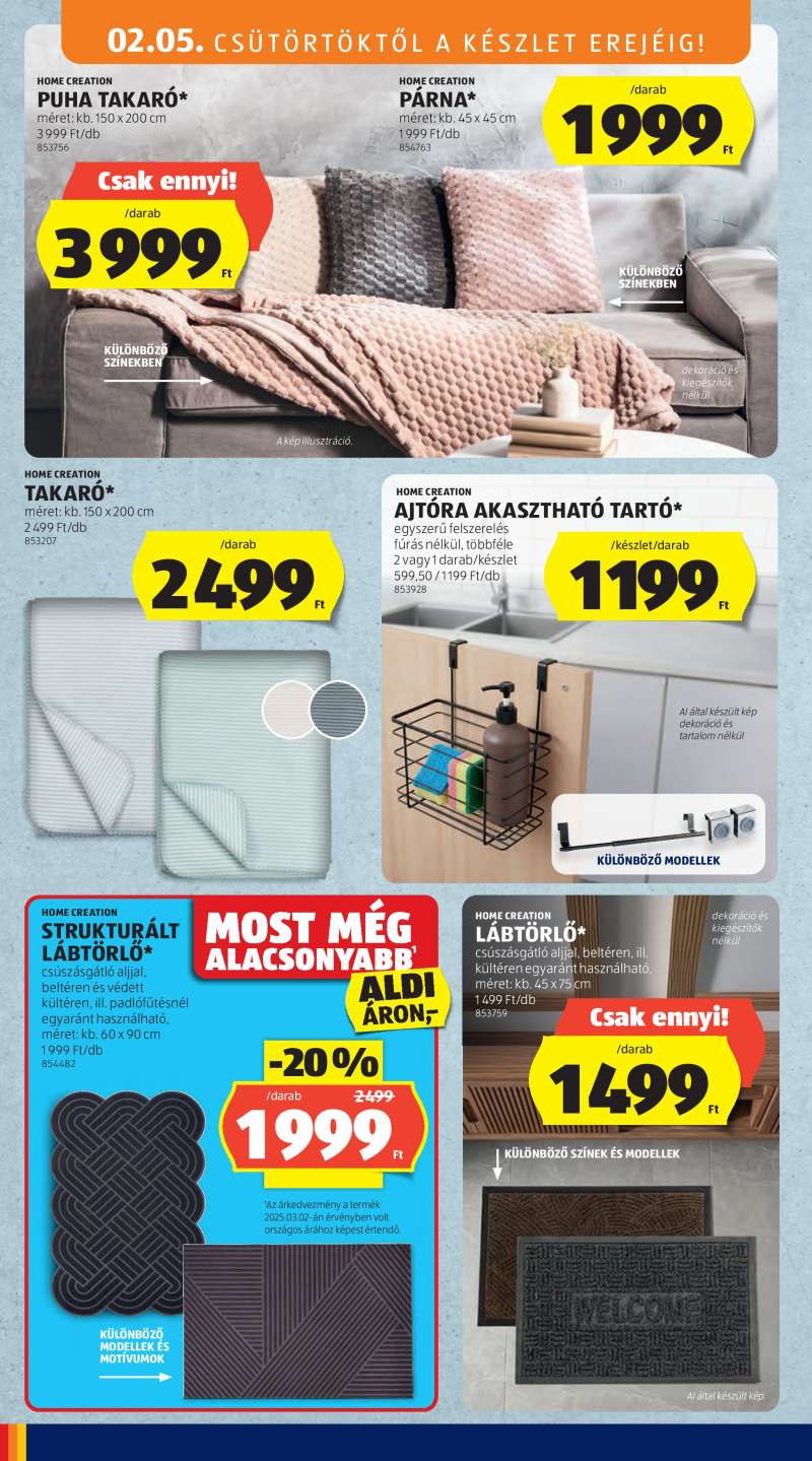 Aldi Akciós Újság 22 oldal