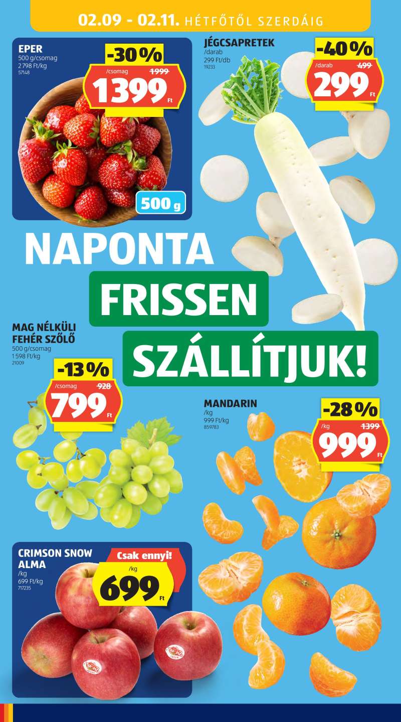 Aldi Akciós Újság 28 oldal