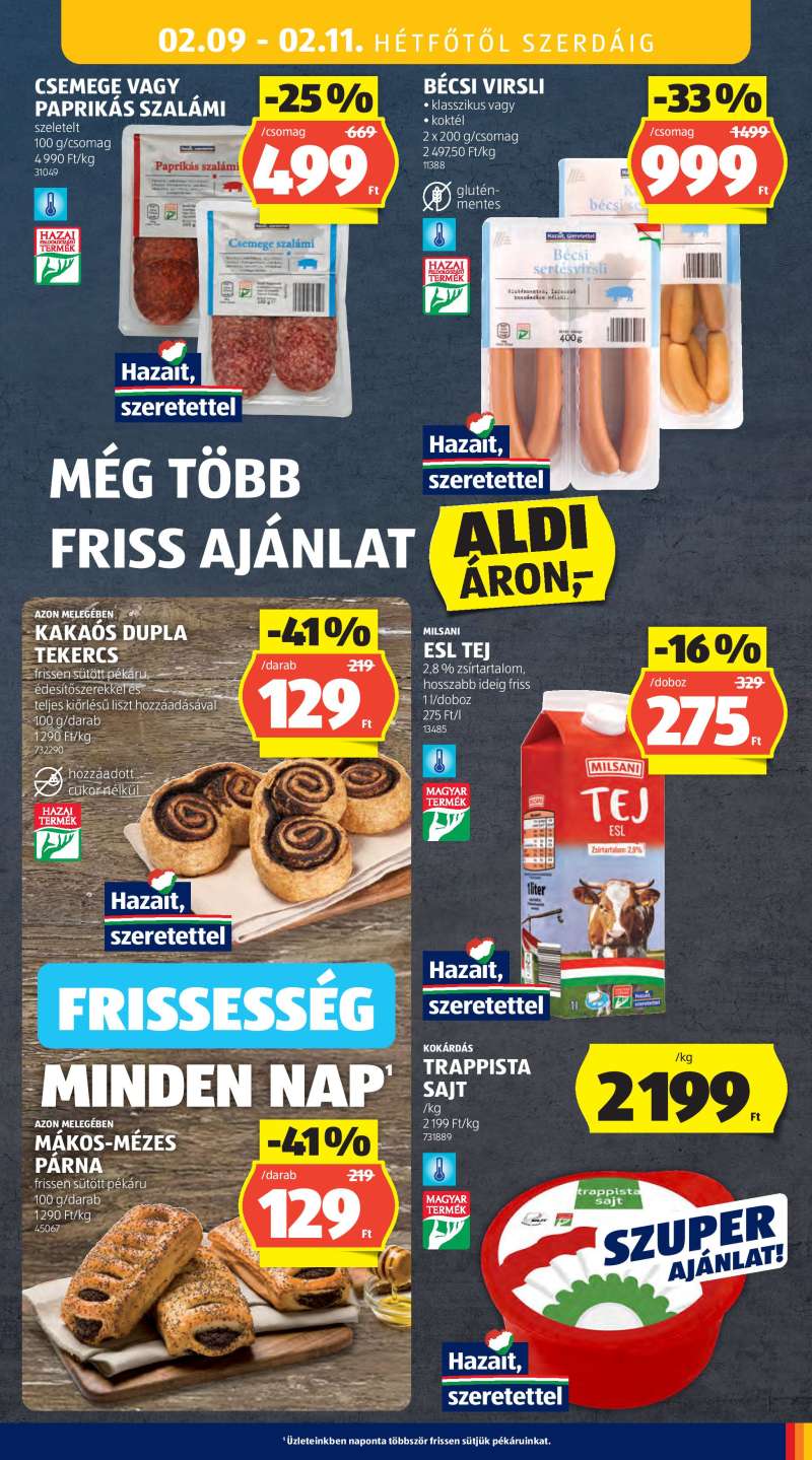 Aldi Akciós Újság 29 oldal