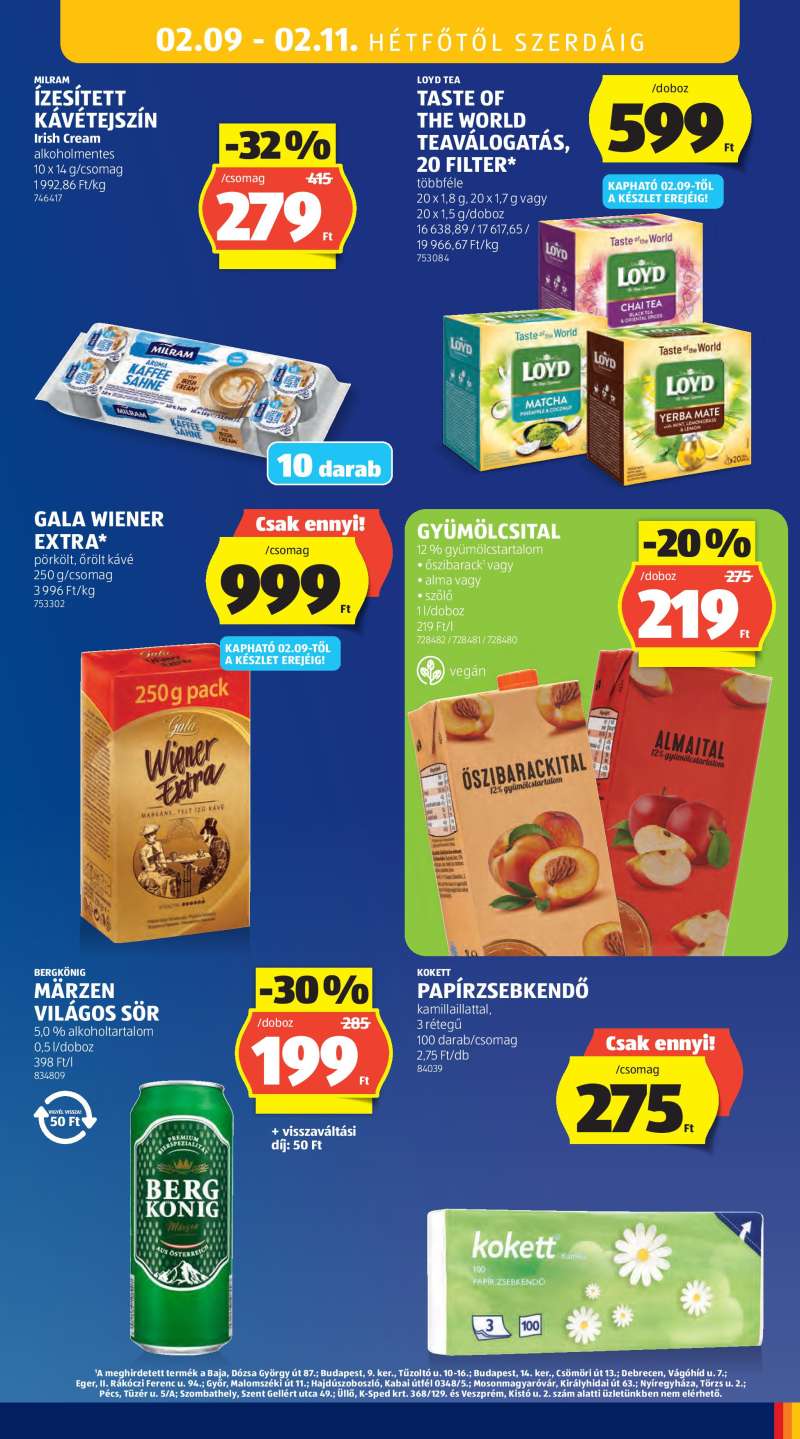Aldi Akciós Újság 33 oldal