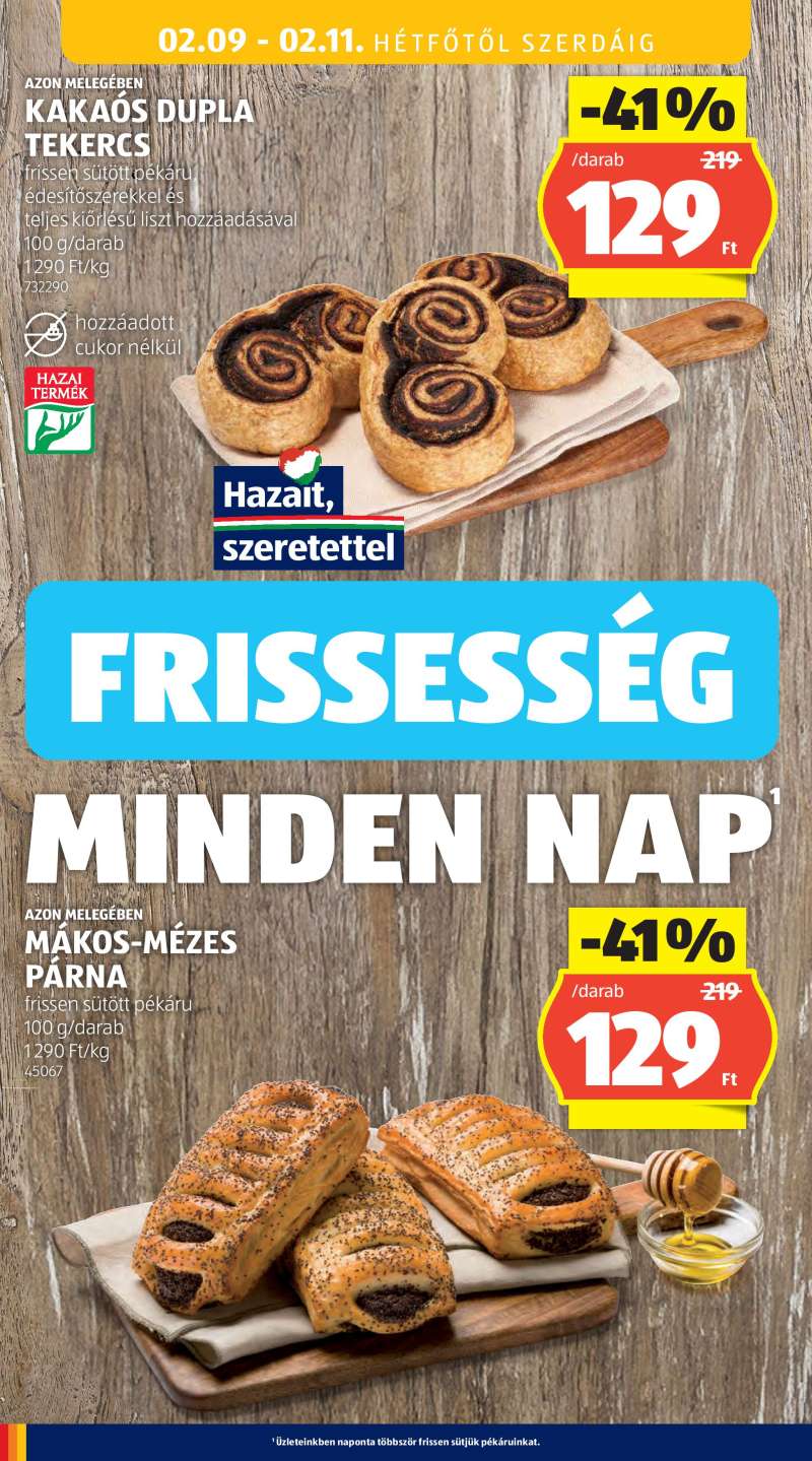 Aldi Akciós Újság 36 oldal