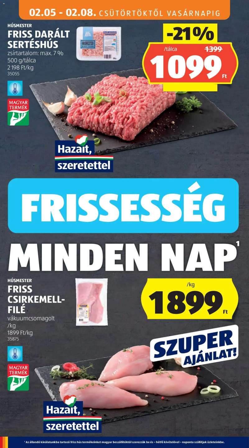 Aldi Akciós újság Aldi 14 oldal