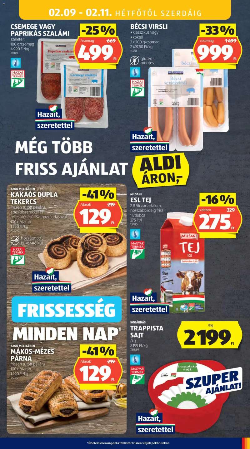 Aldi Akciós újság Aldi 29 oldal