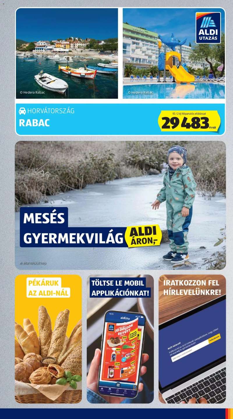 Aldi Akciós újság Aldi 3 oldal