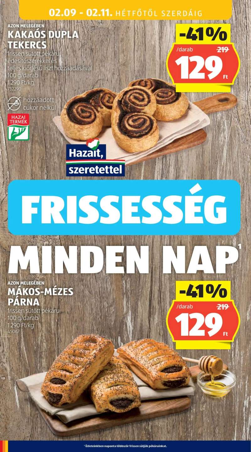 Aldi Akciós újság Aldi 36 oldal
