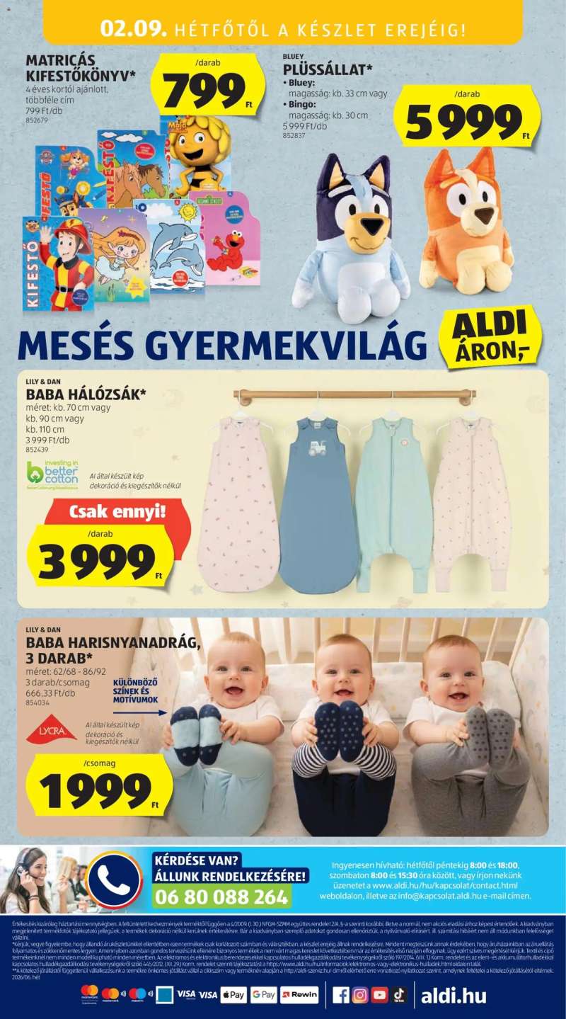 Aldi Akciós újság Aldi 46 oldal