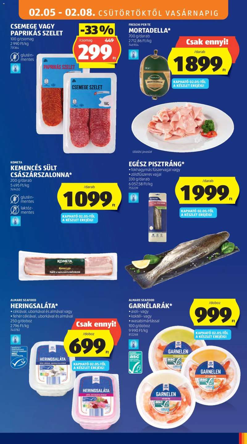 Aldi Akciós újság Aldi 7 oldal