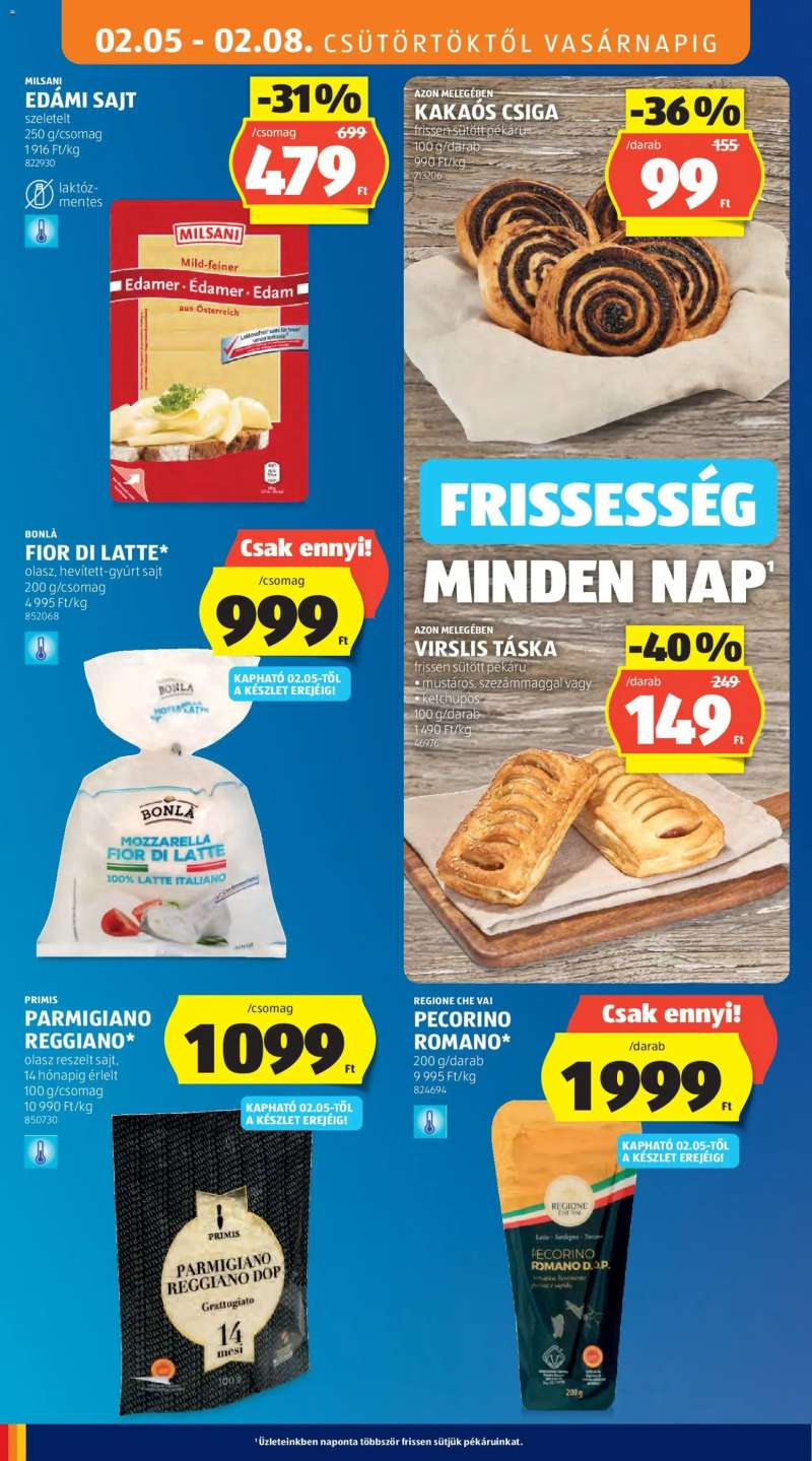 Aldi Akciós újság Aldi 8 oldal