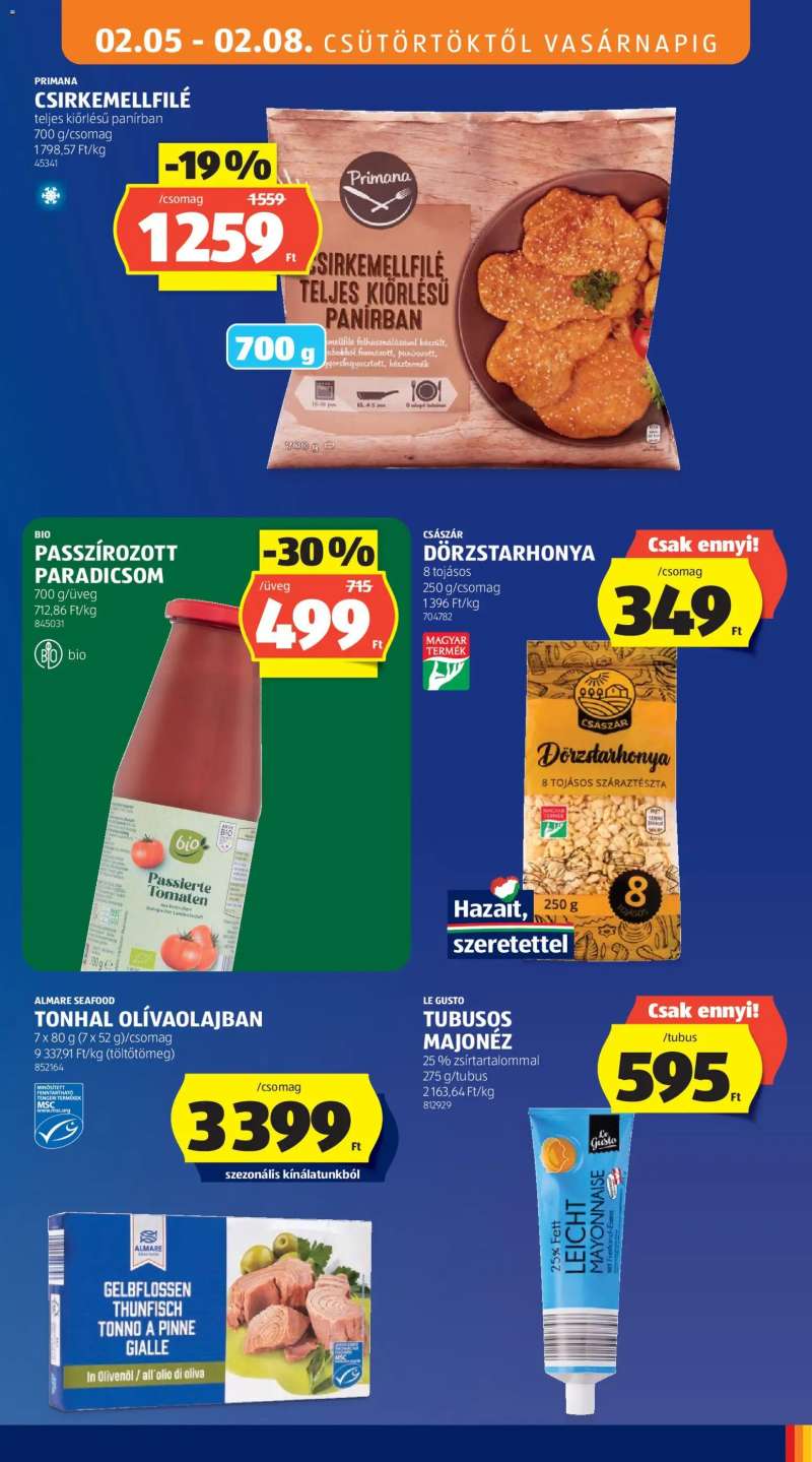 Aldi Akciós újság Aldi 9 oldal