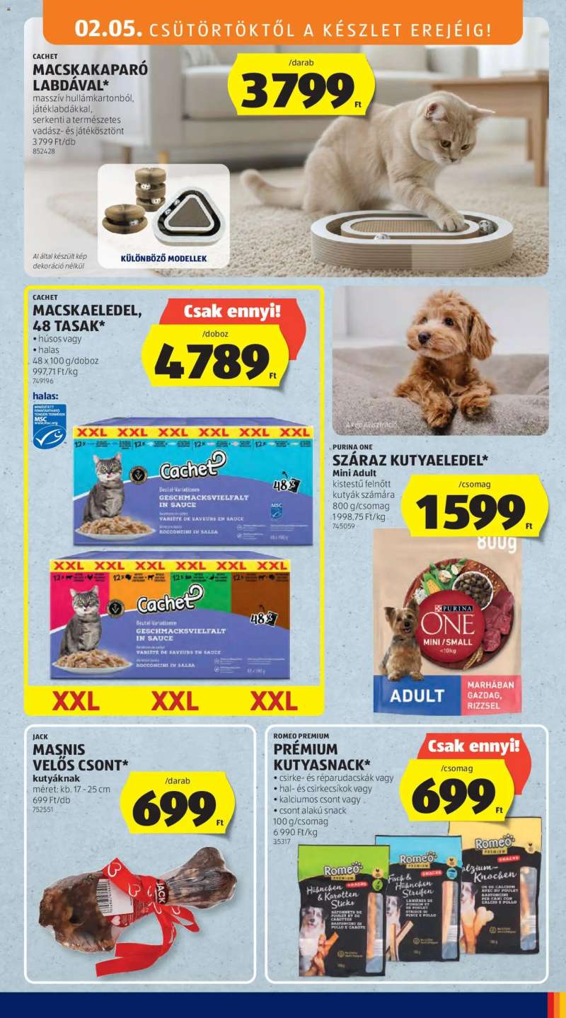 Aldi Középső sor termékei 11 oldal